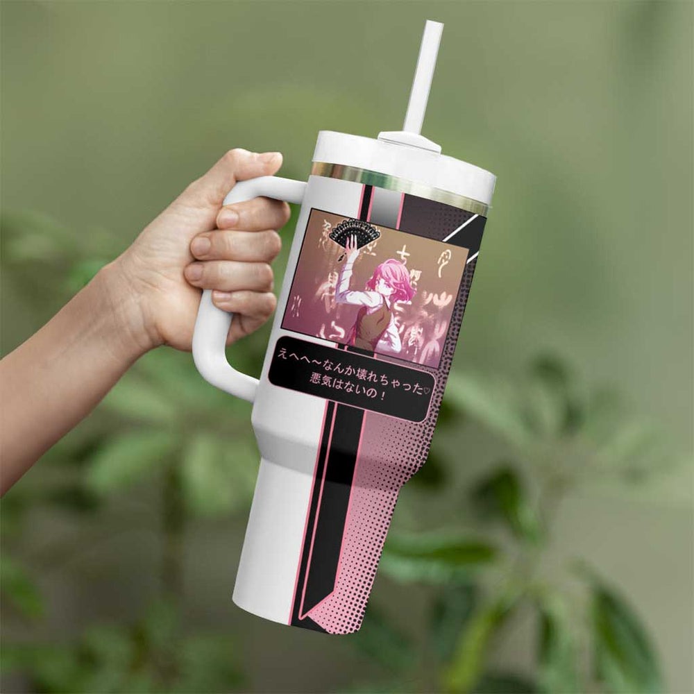Kofuku Tumbler With Handle Playful Chaoscore Anime Style TS04