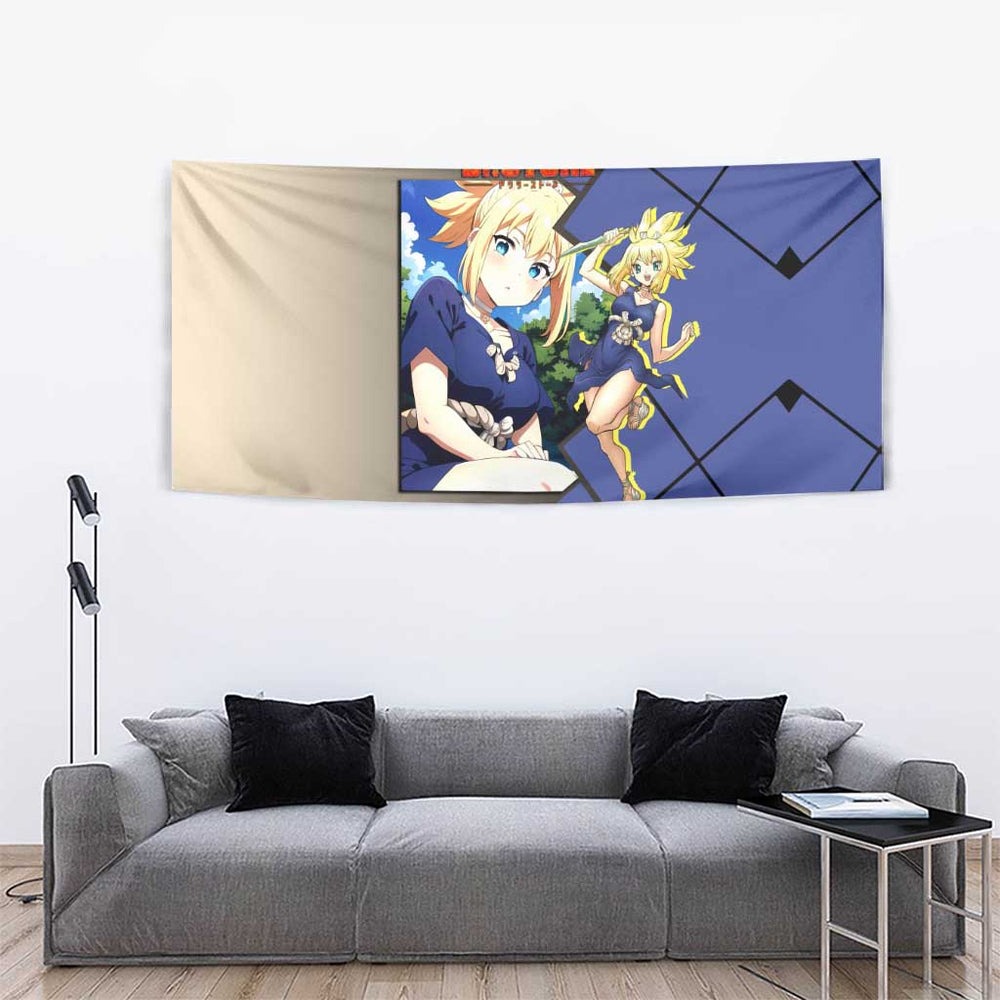 Kohaku Dr. Stone Tapestry Japan Anime Style TS04 Kohaku Dr. Stone Tapestry Japan Anime Style TS04