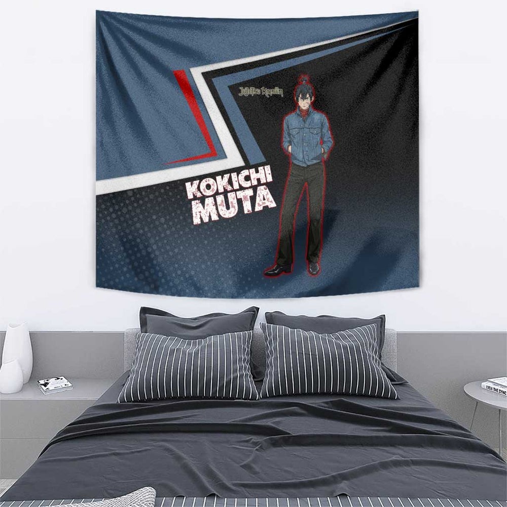 Kokichi Muta Tapestry Bold Anime Graphic Style TS04 Kokichi Muta Tapestry Bold Anime Graphic Style TS04