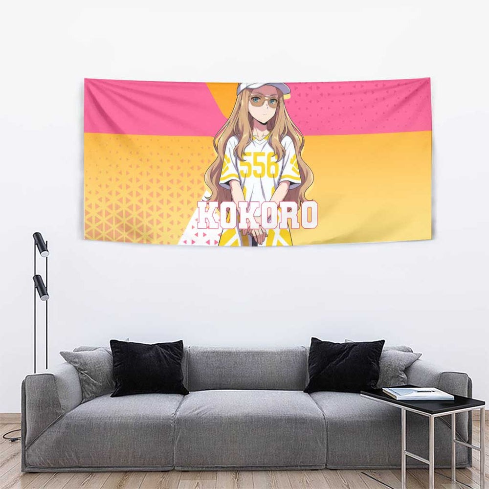 Kokoro Tapestry Sunset Gradient Baseball Anime Style TS04 Kokoro Tapestry Sunset Gradient Baseball Anime Style TS04