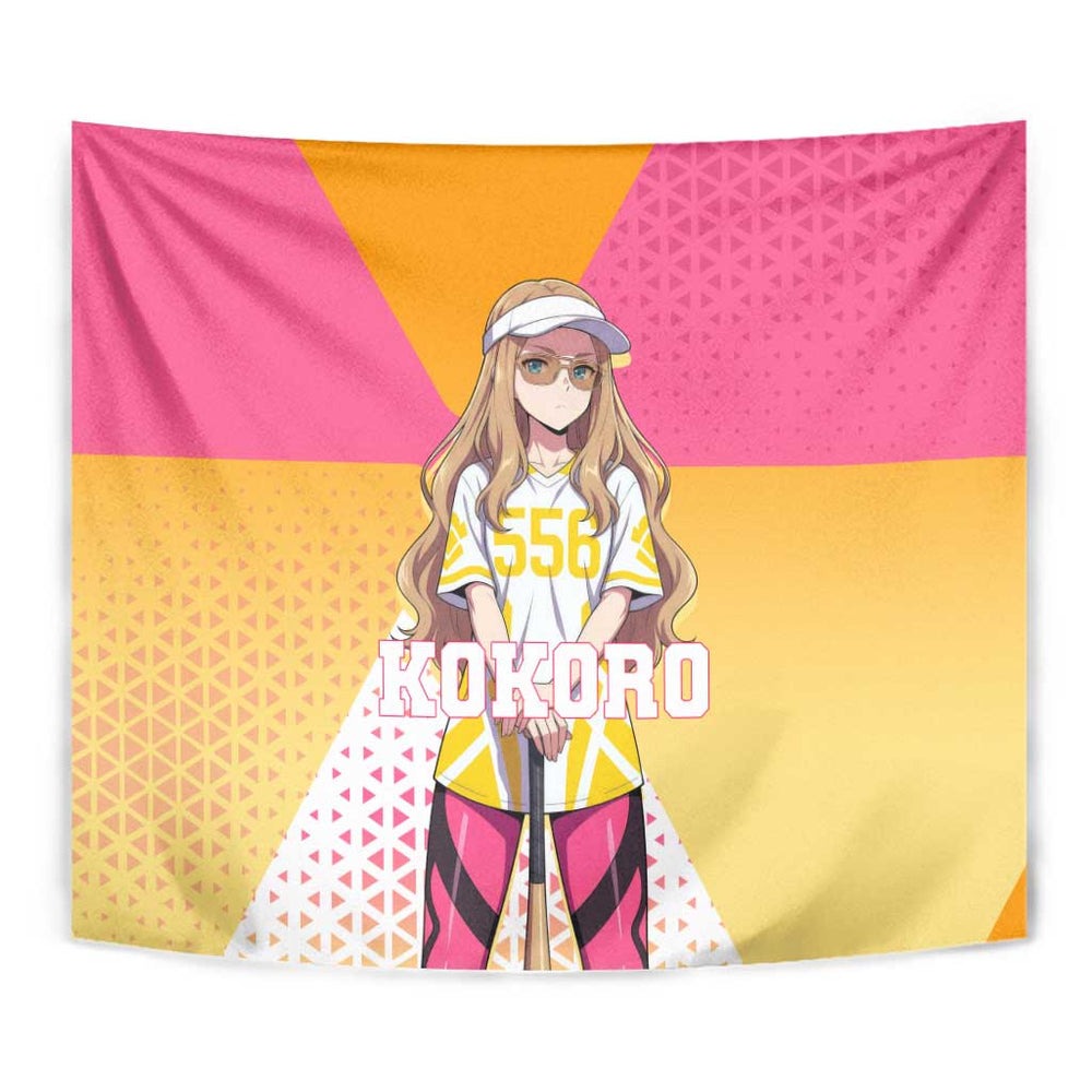 Kokoro Tapestry Sunset Gradient Baseball Anime Style TS04 Kokoro Tapestry Sunset Gradient Baseball Anime Style TS04