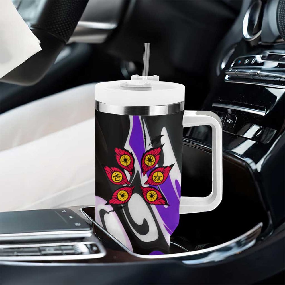 Kokushibo - Demon Slayer Tumbler With Handle Anime Japan Style TS04 Kokushibo - Demon Slayer Tumbler With Handle Anime Japan Style TS04