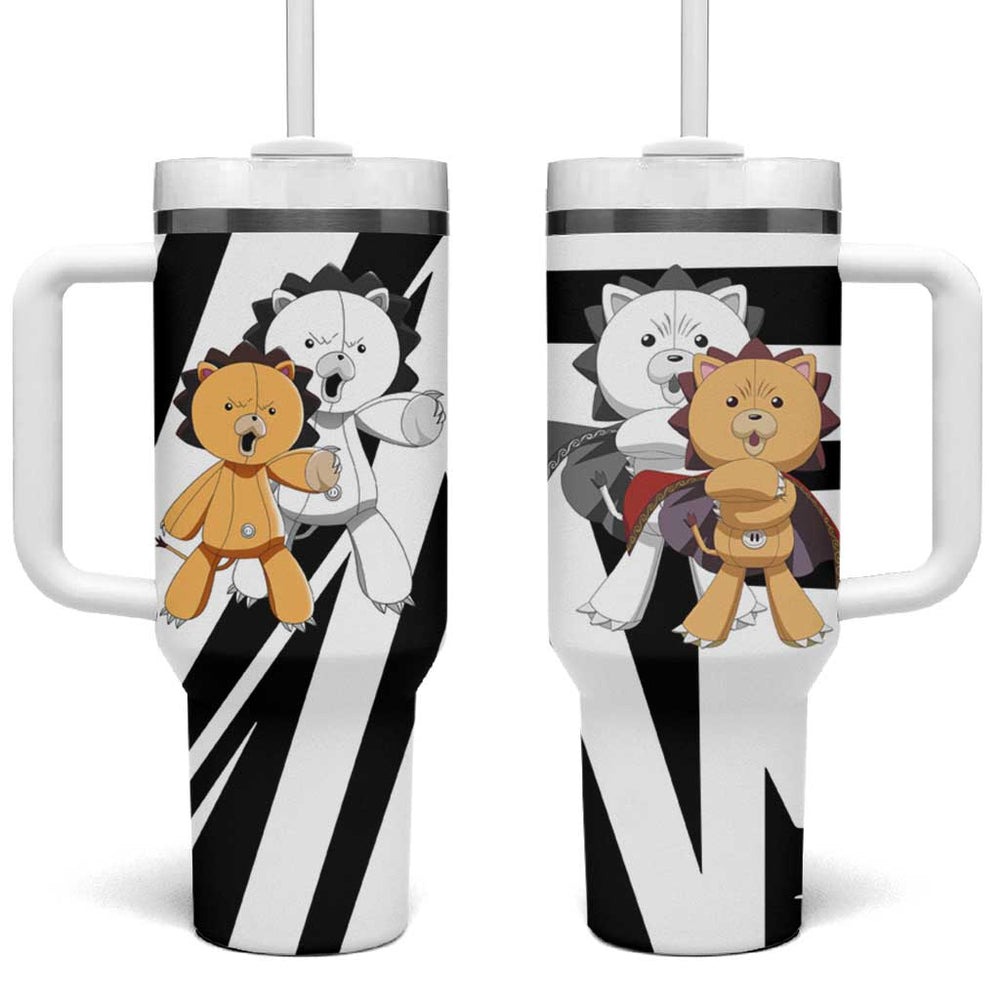 Kon - Bleach Tumbler With Handle Anime Mix Manga Style TS04 Kon - Bleach Tumbler With Handle Anime Mix Manga Style TS04