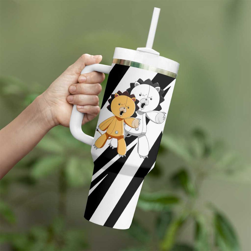 Kon - Bleach Tumbler With Handle Anime Mix Manga Style TS04 Kon - Bleach Tumbler With Handle Anime Mix Manga Style TS04