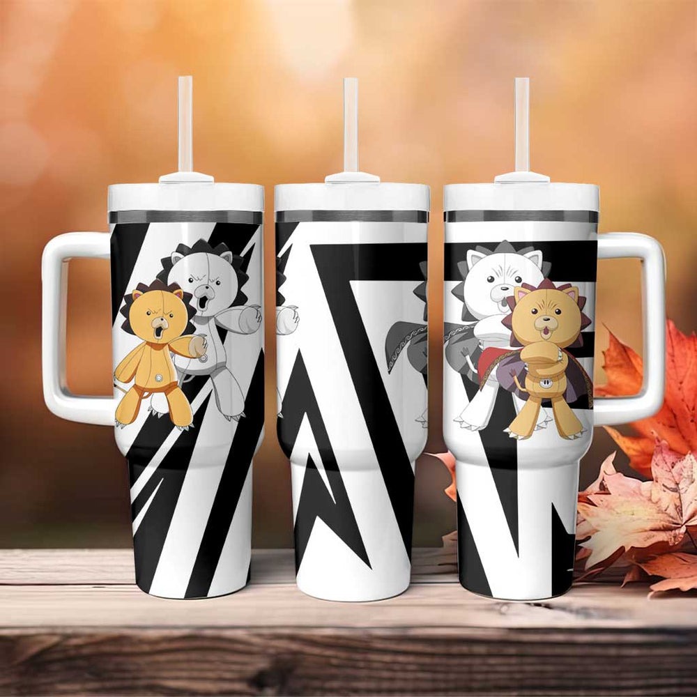 Kon - Bleach Tumbler With Handle Anime Mix Manga Style TS04 Kon - Bleach Tumbler With Handle Anime Mix Manga Style TS04