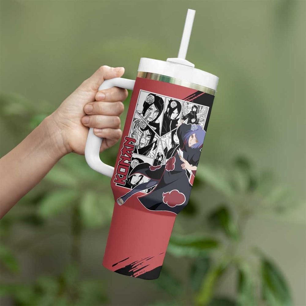 Konan - Naruto Tumbler With Handle Anime Mix Manga Style TS04 Konan - Naruto Tumbler With Handle Anime Mix Manga Style TS04
