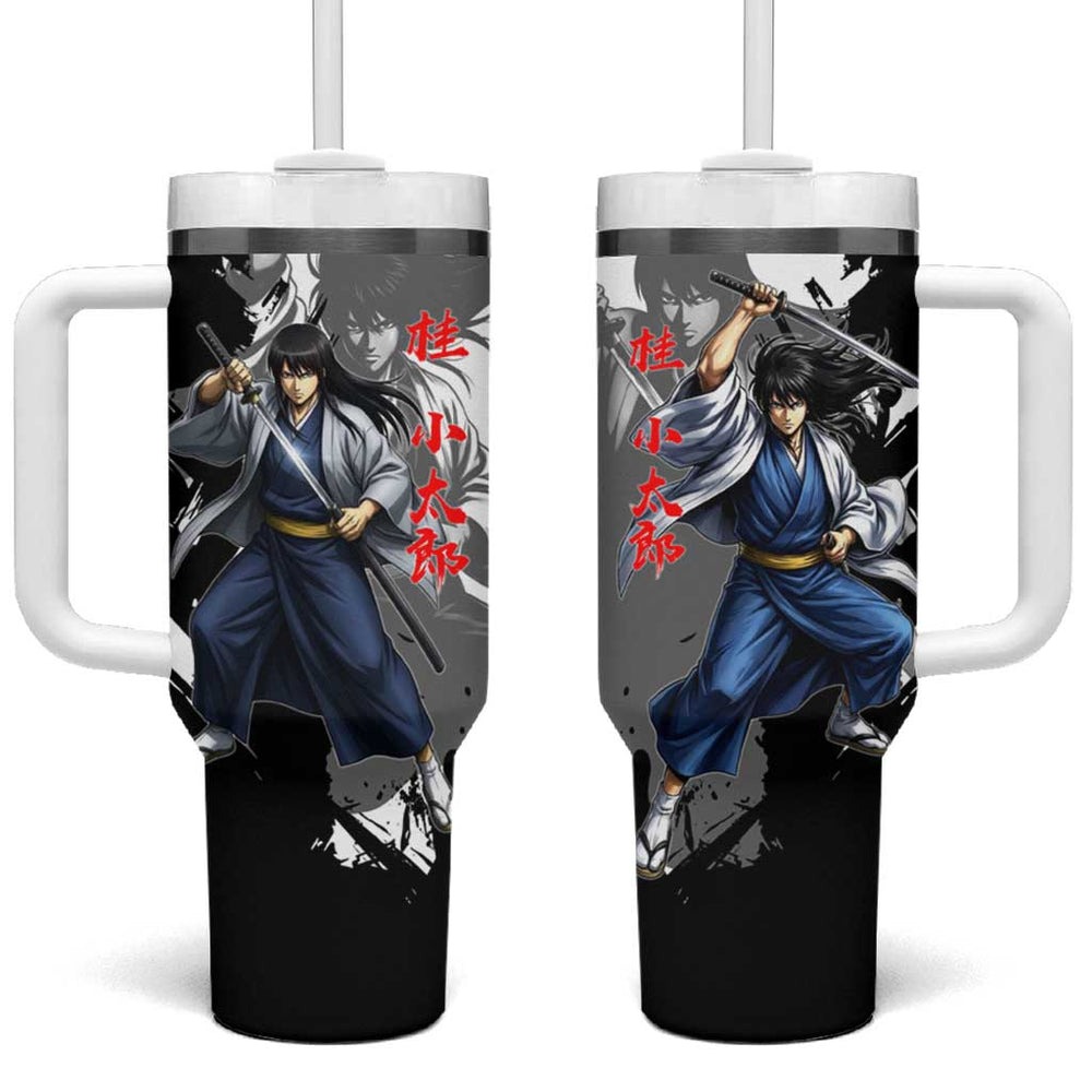 Kotaro Katsura Tumbler With Handle Traditional Samurai Ink Style TS04 Kotaro Katsura Tumbler With Handle Traditional Samurai Ink Style TS04