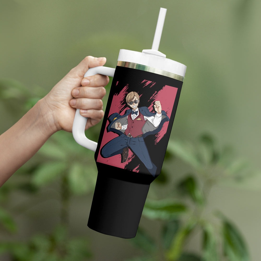 Kotaro Tatsumi Tumbler With Handle Zombie Land Saga TS04 Kotaro Tatsumi Tumbler With Handle Zombie Land Saga TS04