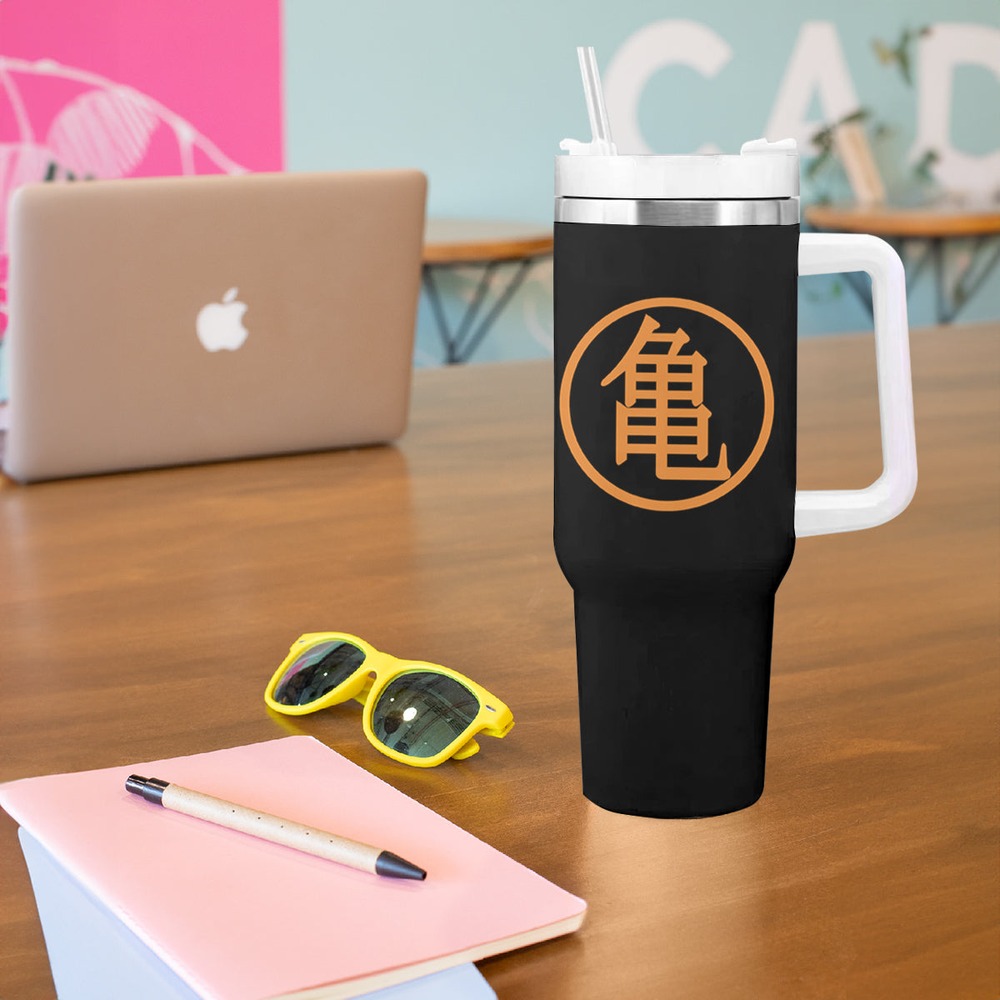 Krillin - Anime Manga Tumbler With Handle TS04 Krillin - Anime Manga Tumbler With Handle TS04