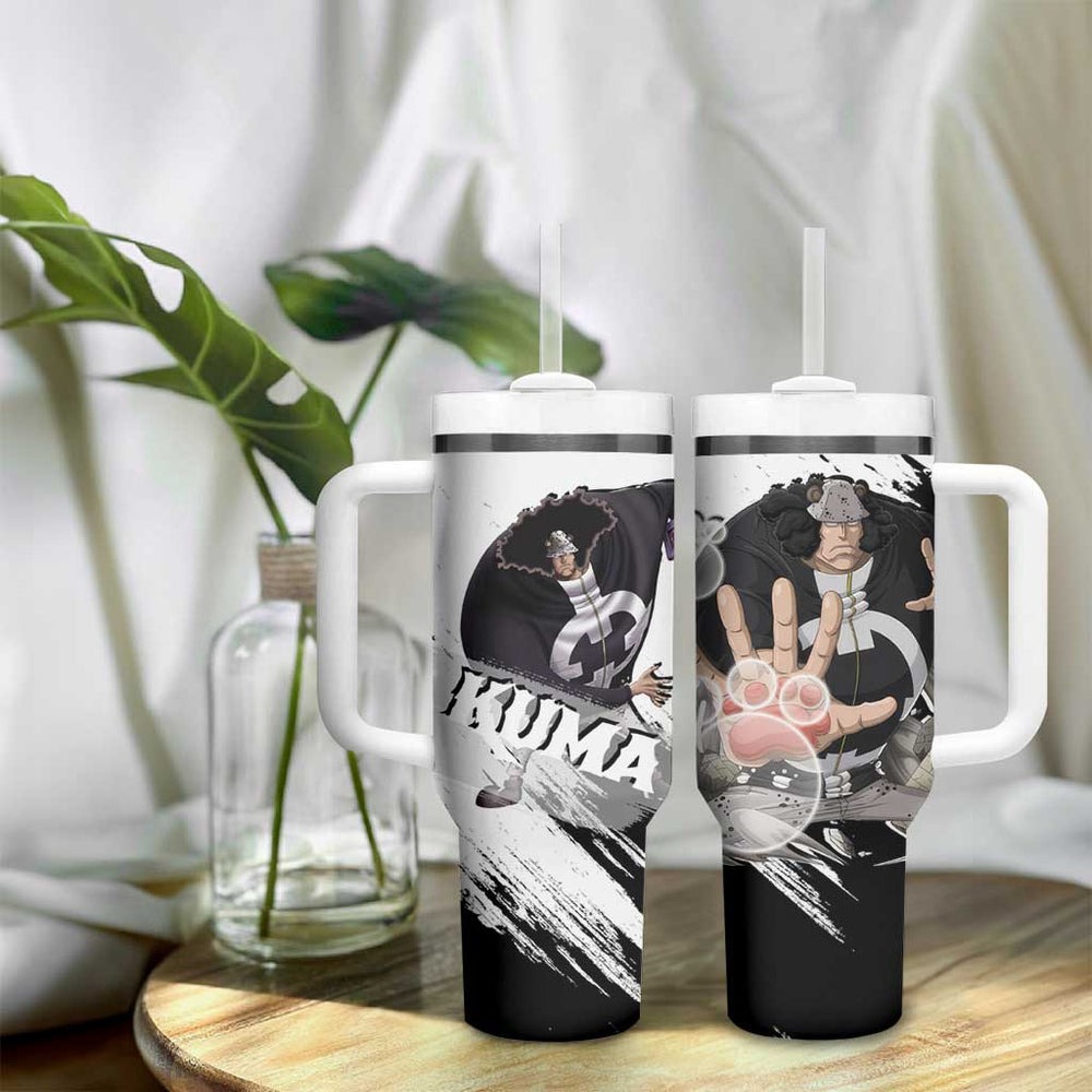 Kuma - One Piece Tumbler With Handle Anime Style TS04 Kuma - One Piece Tumbler With Handle Anime Style TS04