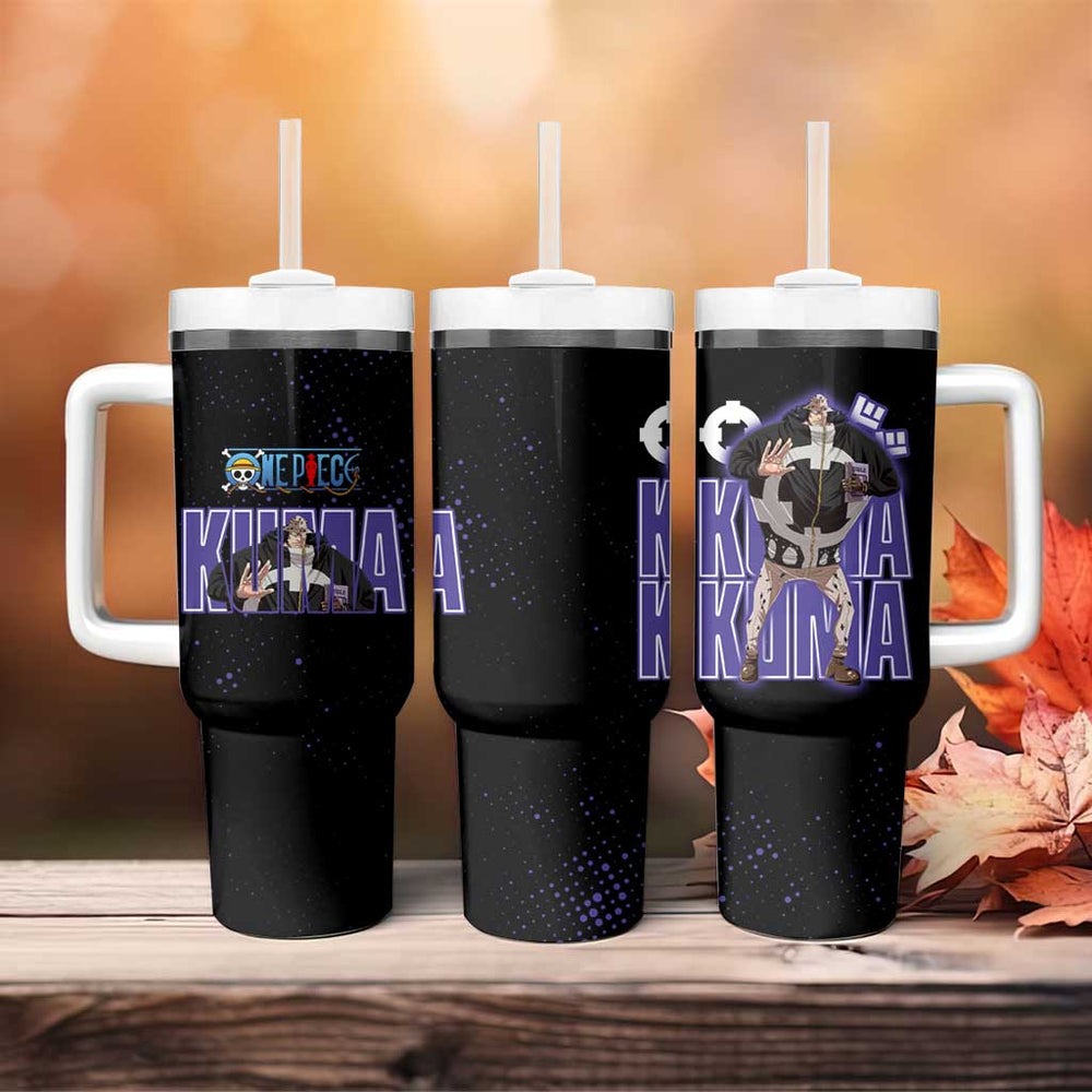 Kuma - One Piece Tumbler With Handle Anime Style TS04 Kuma - One Piece Tumbler With Handle Anime Style TS04