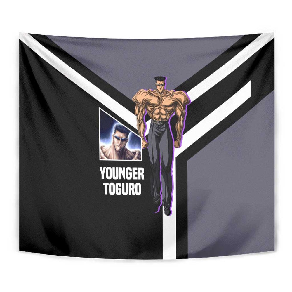Kurama Yu Yu Hakusho Tapestry with Fox Demon Form and Elegant Battle Pose Design TS04 Kurama Yu Yu Hakusho Tapestry with Fox Demon Form and Elegant Battle Pose Design TS04