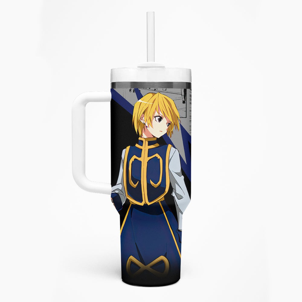 Kurapika Tumbler With Handle Manga Style TS04 Kurapika Tumbler With Handle Manga Style TS04