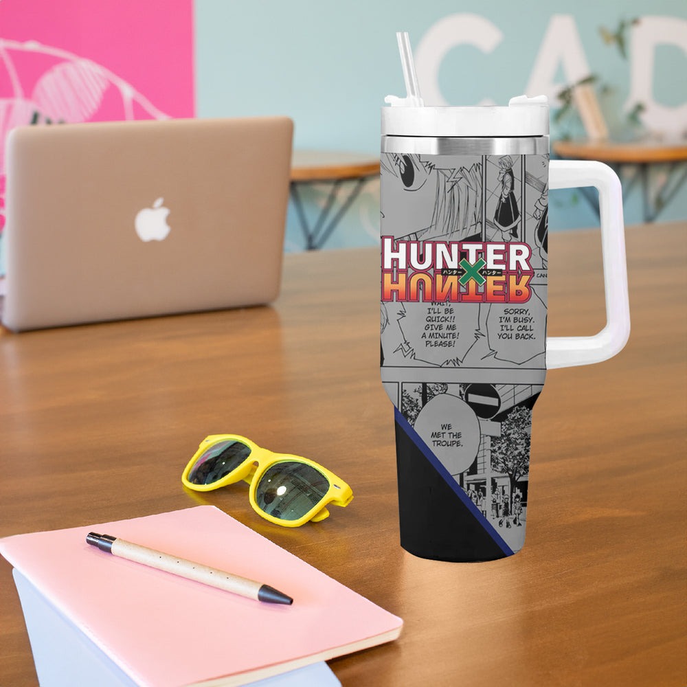 Kurapika Tumbler With Handle Manga Style TS04 Kurapika Tumbler With Handle Manga Style TS04