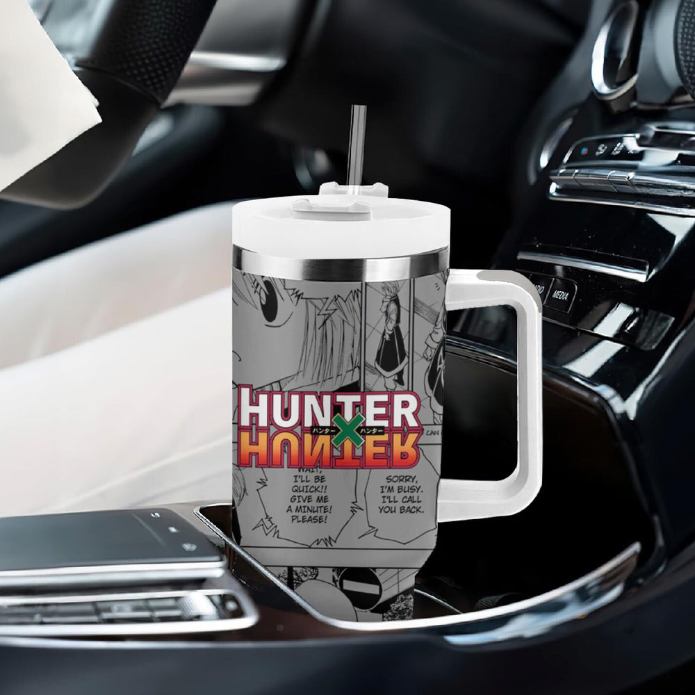 Kurapika Tumbler With Handle Manga Style TS04 Kurapika Tumbler With Handle Manga Style TS04