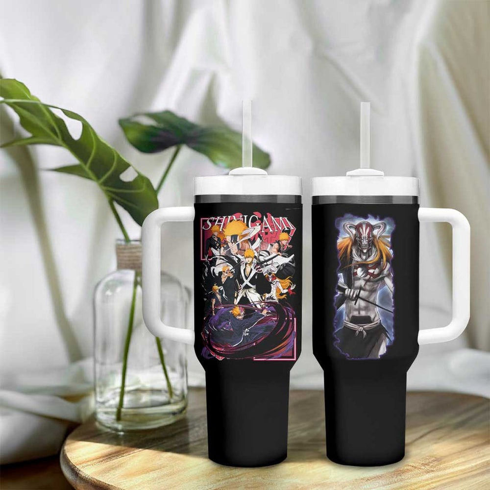 Kurosaki Ichigo V4 Bleach Tumbler With Handle Japan Anime Style TS04 Kurosaki Ichigo V4 Bleach Tumbler With Handle Japan Anime Style TS04