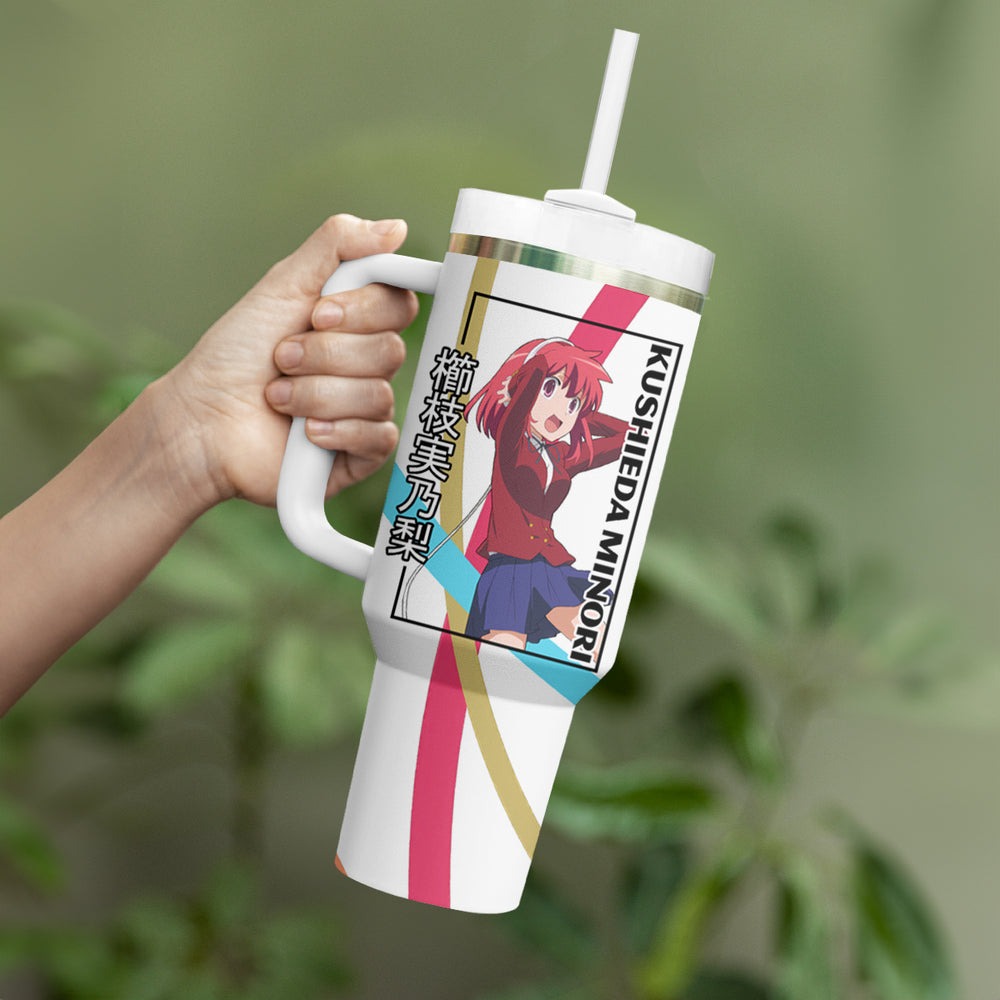 Kushieda Minori Tumbler With Handle Toradora TS04