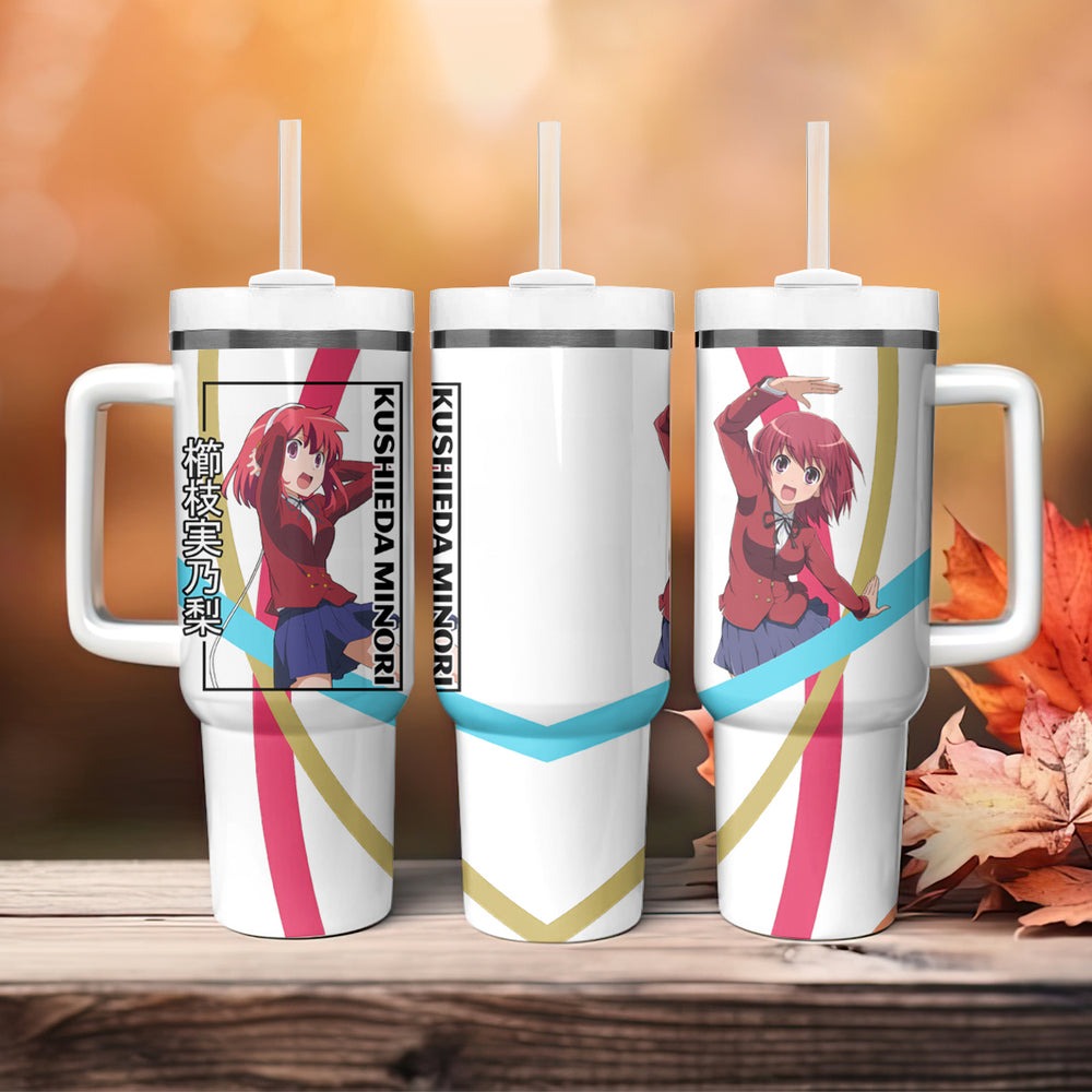 Kushieda Minori Tumbler With Handle Toradora TS04