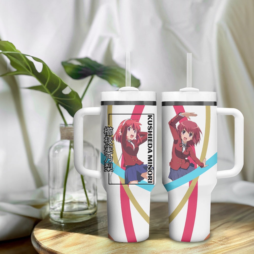 Kushieda Minori Tumbler With Handle Toradora TS04