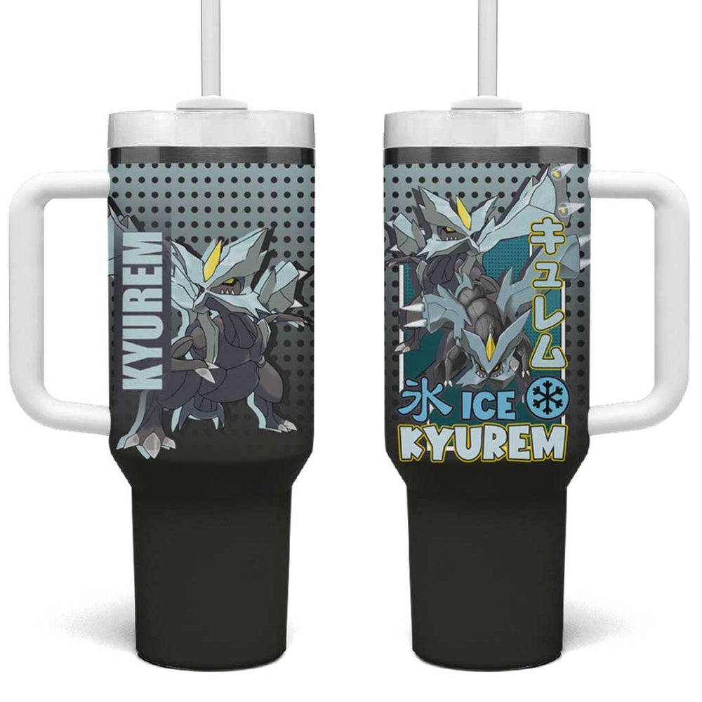 Kyurem from Poké Tumbler With Handle with Ice Type Ability and Powerful Battle Pose Design TS04 Kyurem from Poké Tumbler With Handle with Ice Type Ability and Powerful Battle Pose Design TS04