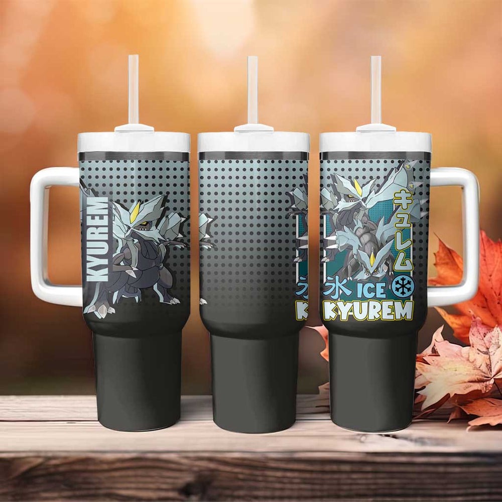 Kyurem from Poké Tumbler With Handle with Ice Type Ability and Powerful Battle Pose Design TS04 Kyurem from Poké Tumbler With Handle with Ice Type Ability and Powerful Battle Pose Design TS04