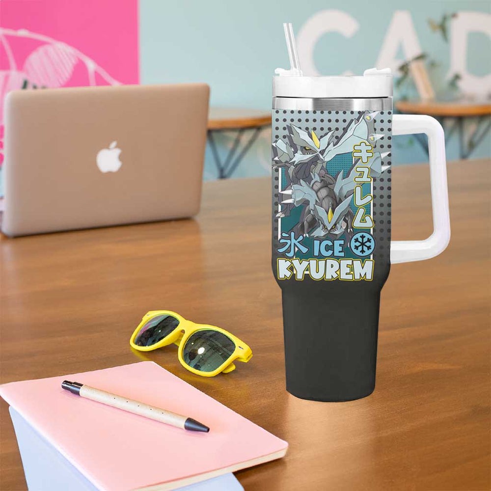 Kyurem from Poké Tumbler With Handle with Ice Type Ability and Powerful Battle Pose Design TS04 Kyurem from Poké Tumbler With Handle with Ice Type Ability and Powerful Battle Pose Design TS04