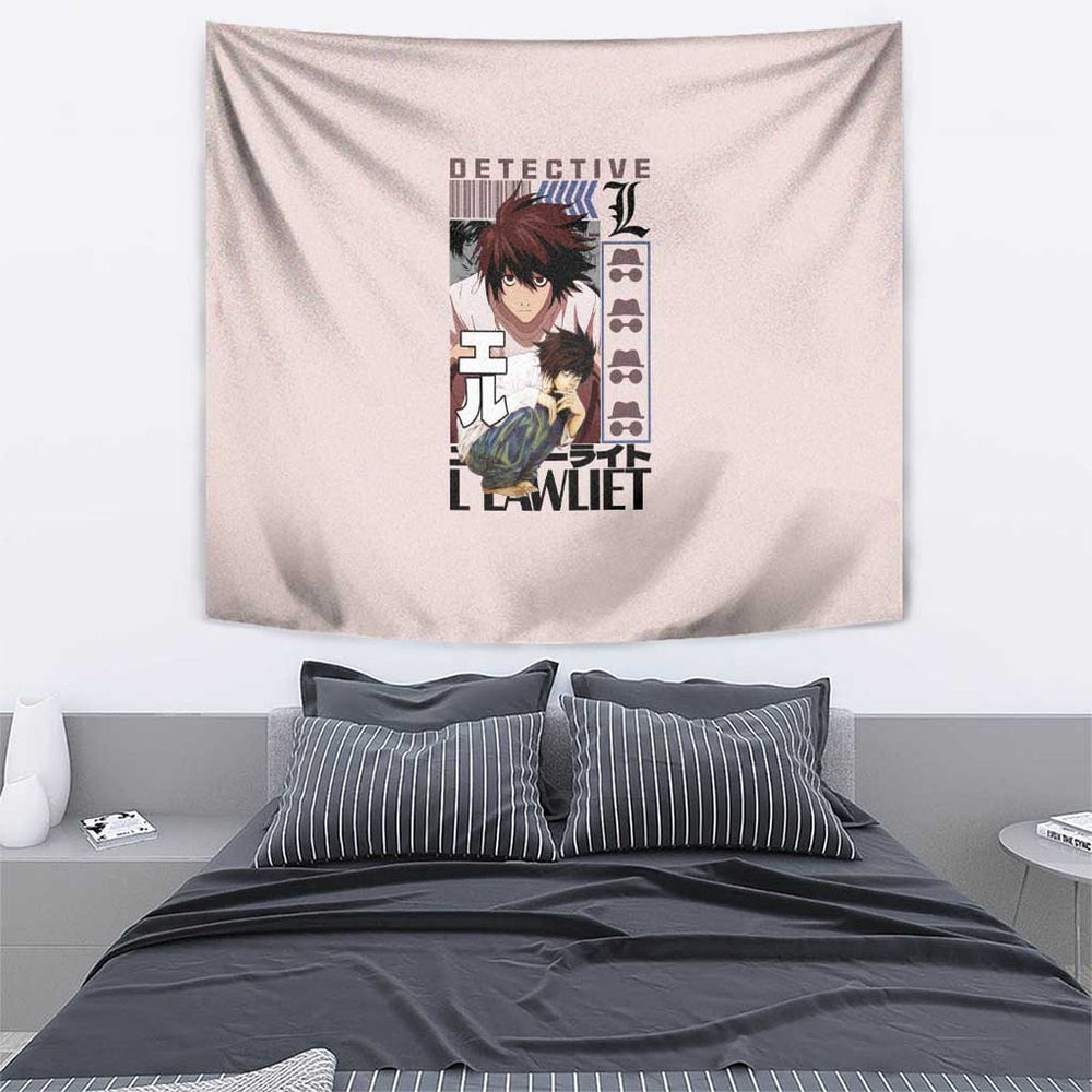 L Death Note Tapestry Anime Style TS04 L Death Note Tapestry Anime Style TS04