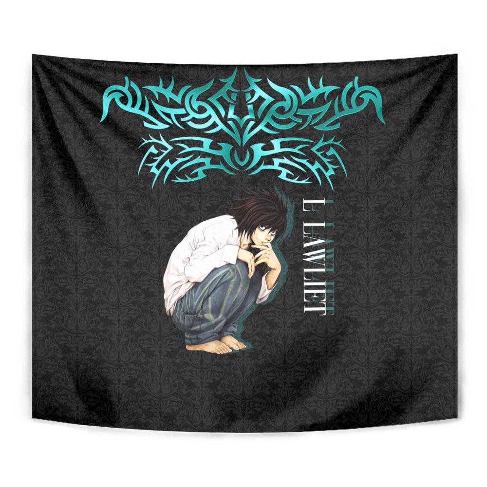 L Lawliet - Death Note Tapestry Anime Style TS04 L Lawliet - Death Note Tapestry Anime Style TS04