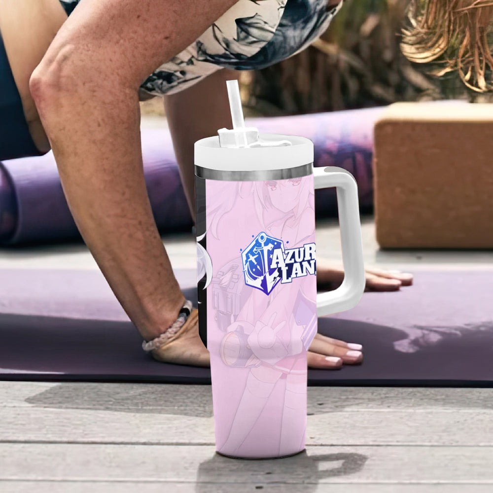 Laffey - Azur Lane Tumbler With Handle Anime Game Style TS04 Laffey - Azur Lane Tumbler With Handle Anime Game Style TS04