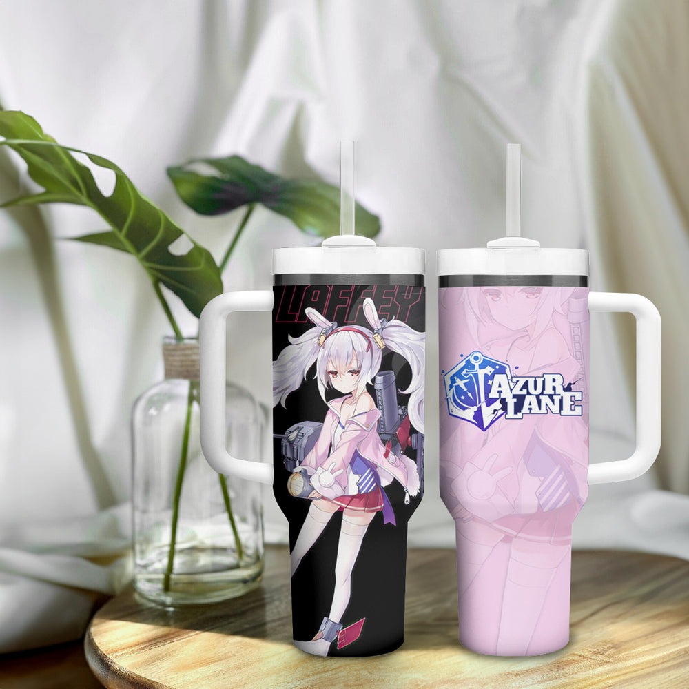 Laffey - Azur Lane Tumbler With Handle Anime Game Style TS04 Laffey - Azur Lane Tumbler With Handle Anime Game Style TS04