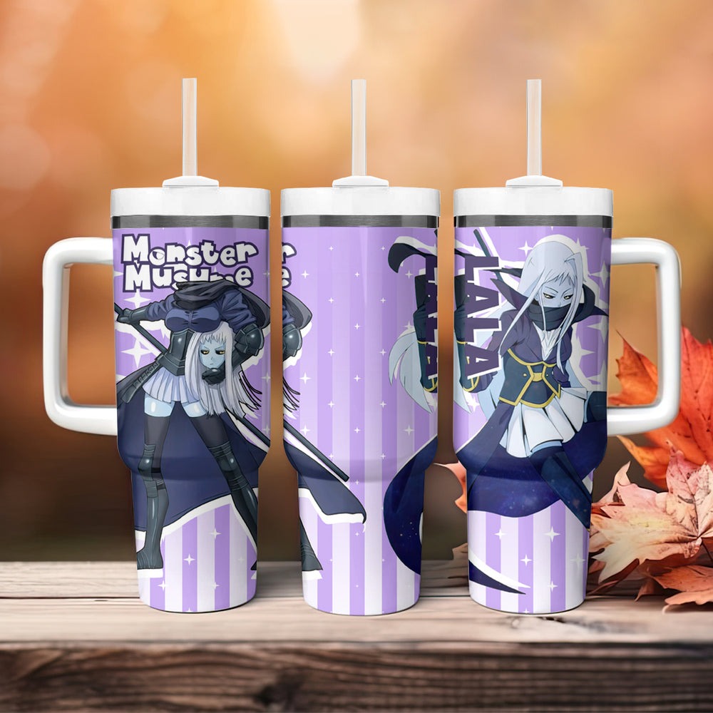 Lala - Monster Musume Tumbler With Handle Anime Style TS04 Lala - Monster Musume Tumbler With Handle Anime Style TS04