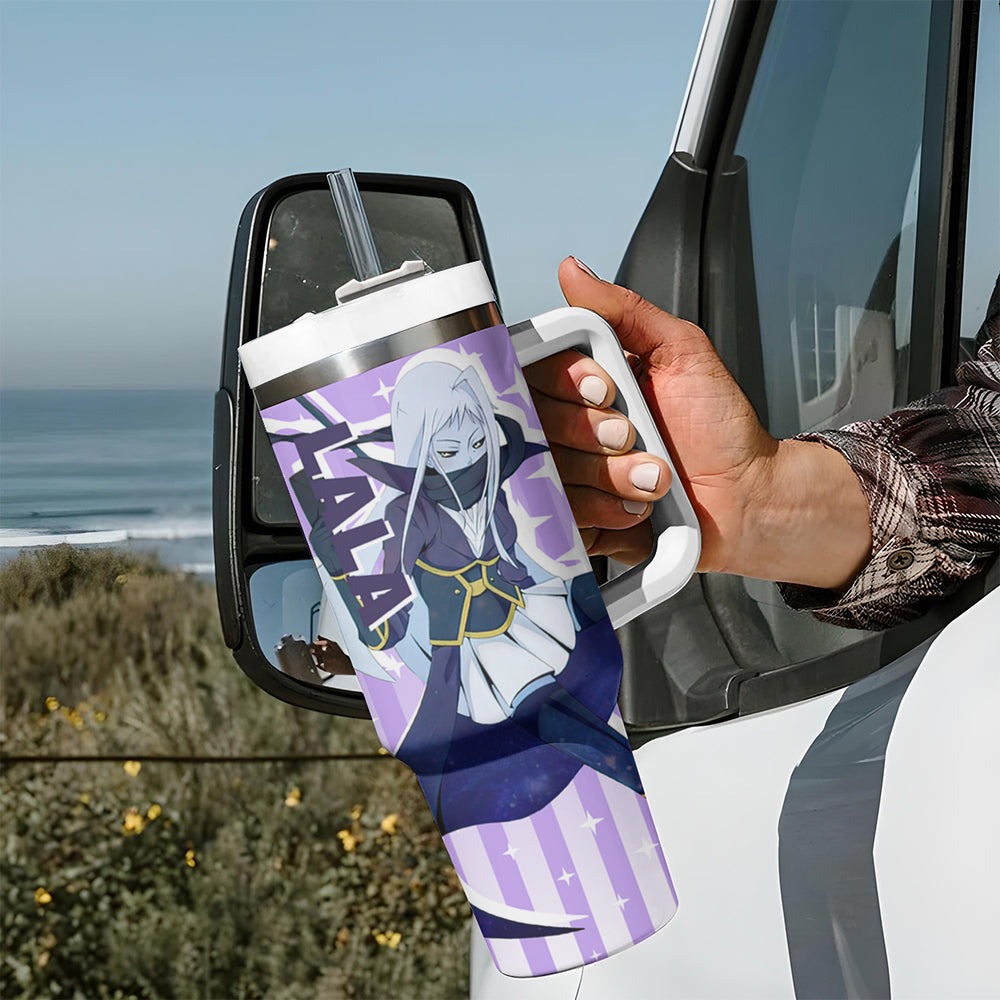 Lala - Monster Musume Tumbler With Handle Anime Style TS04 Lala - Monster Musume Tumbler With Handle Anime Style TS04