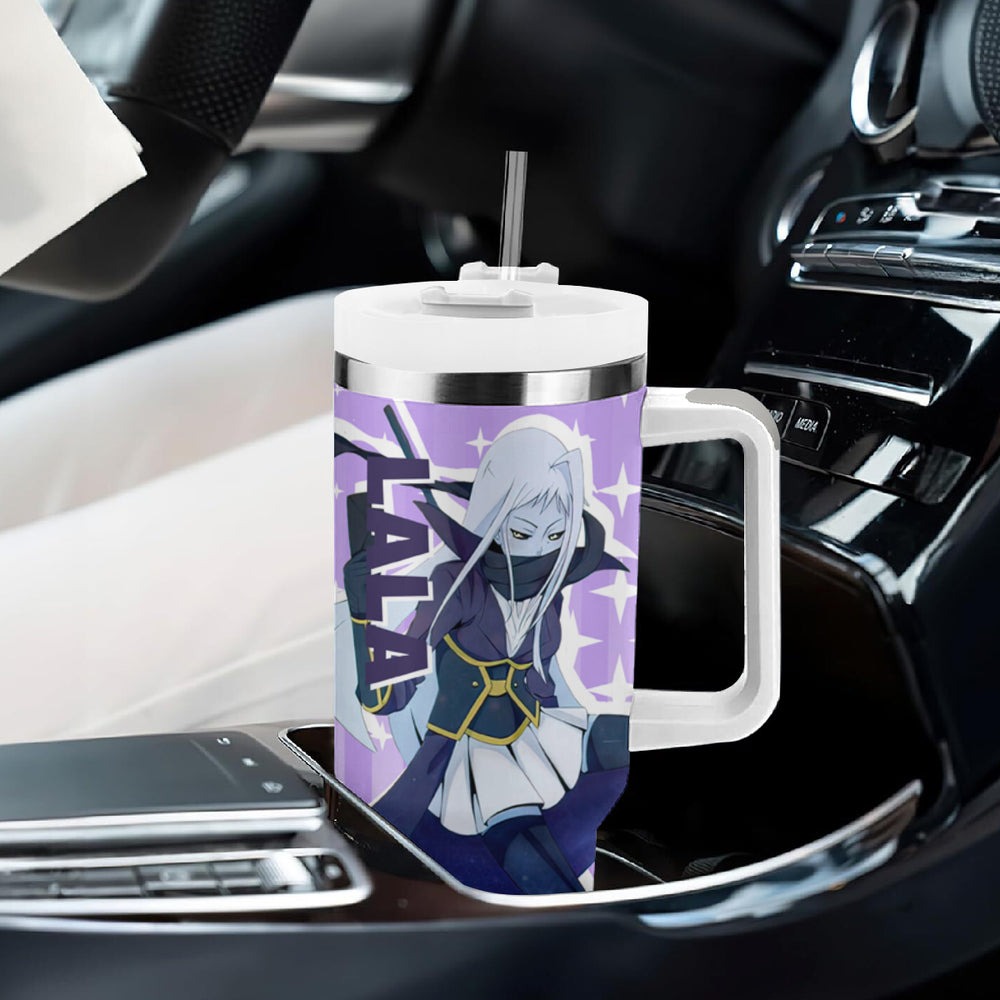 Lala - Monster Musume Tumbler With Handle Anime Style TS04 Lala - Monster Musume Tumbler With Handle Anime Style TS04