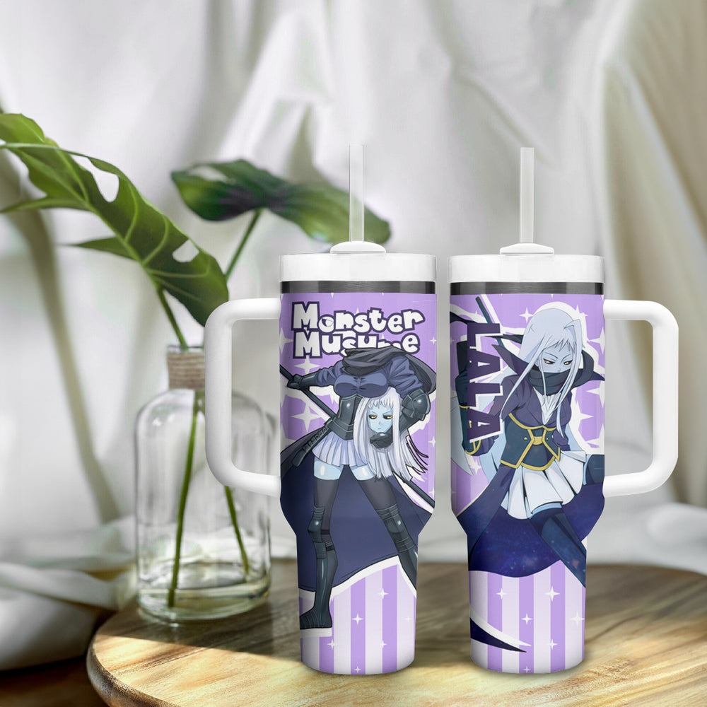 Lala - Monster Musume Tumbler With Handle Anime Style TS04 Lala - Monster Musume Tumbler With Handle Anime Style TS04