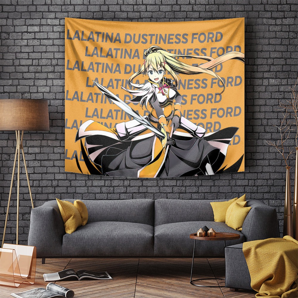 Lalatina Dustiness Ford KonoSuba Tumbler With Handle Anime Style TS04 Lalatina Dustiness Ford KonoSuba Tumbler With Handle Anime Style TS04
