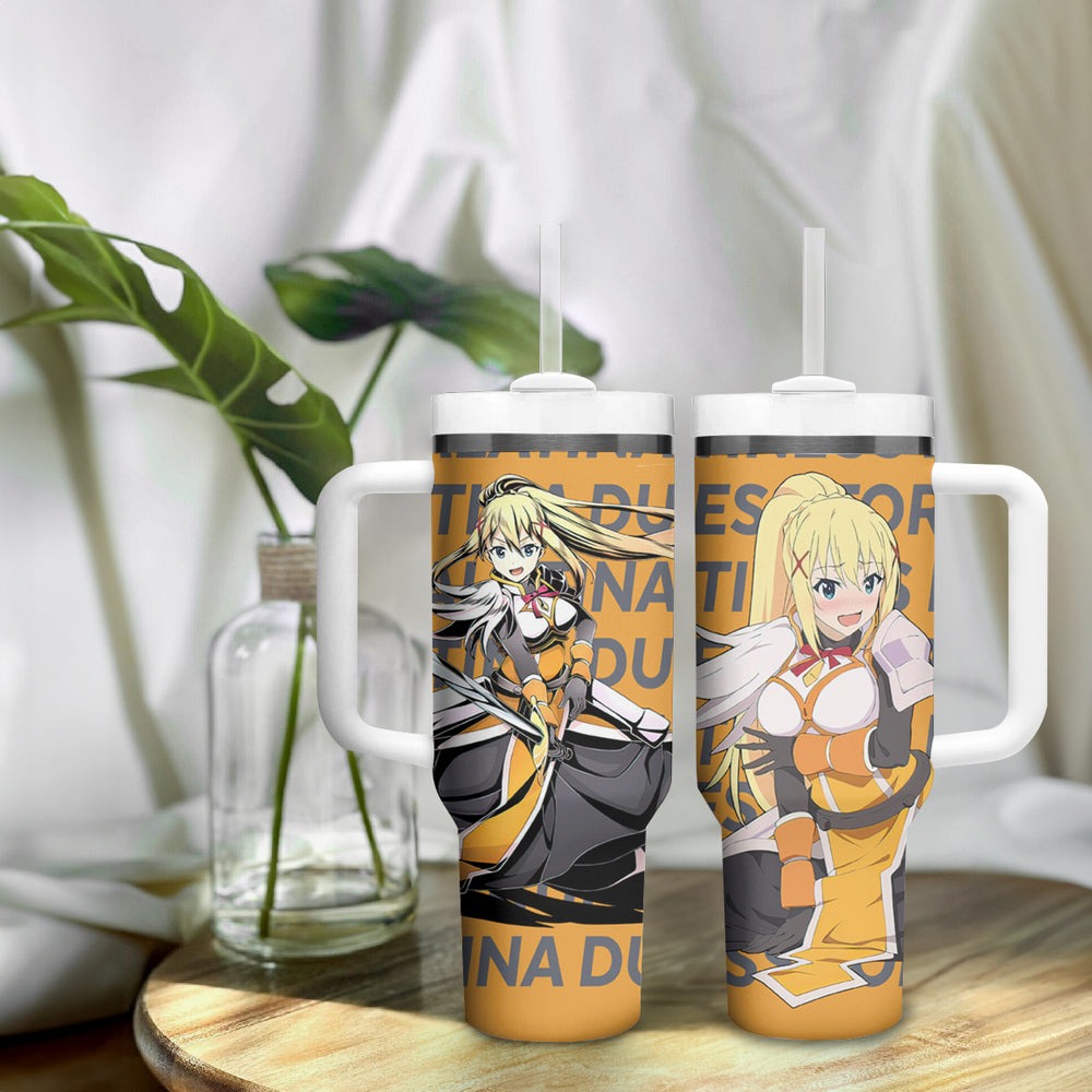 Lalatina Dustiness Ford KonoSuba Tumbler With Handle Anime Style TS04 Lalatina Dustiness Ford KonoSuba Tumbler With Handle Anime Style TS04