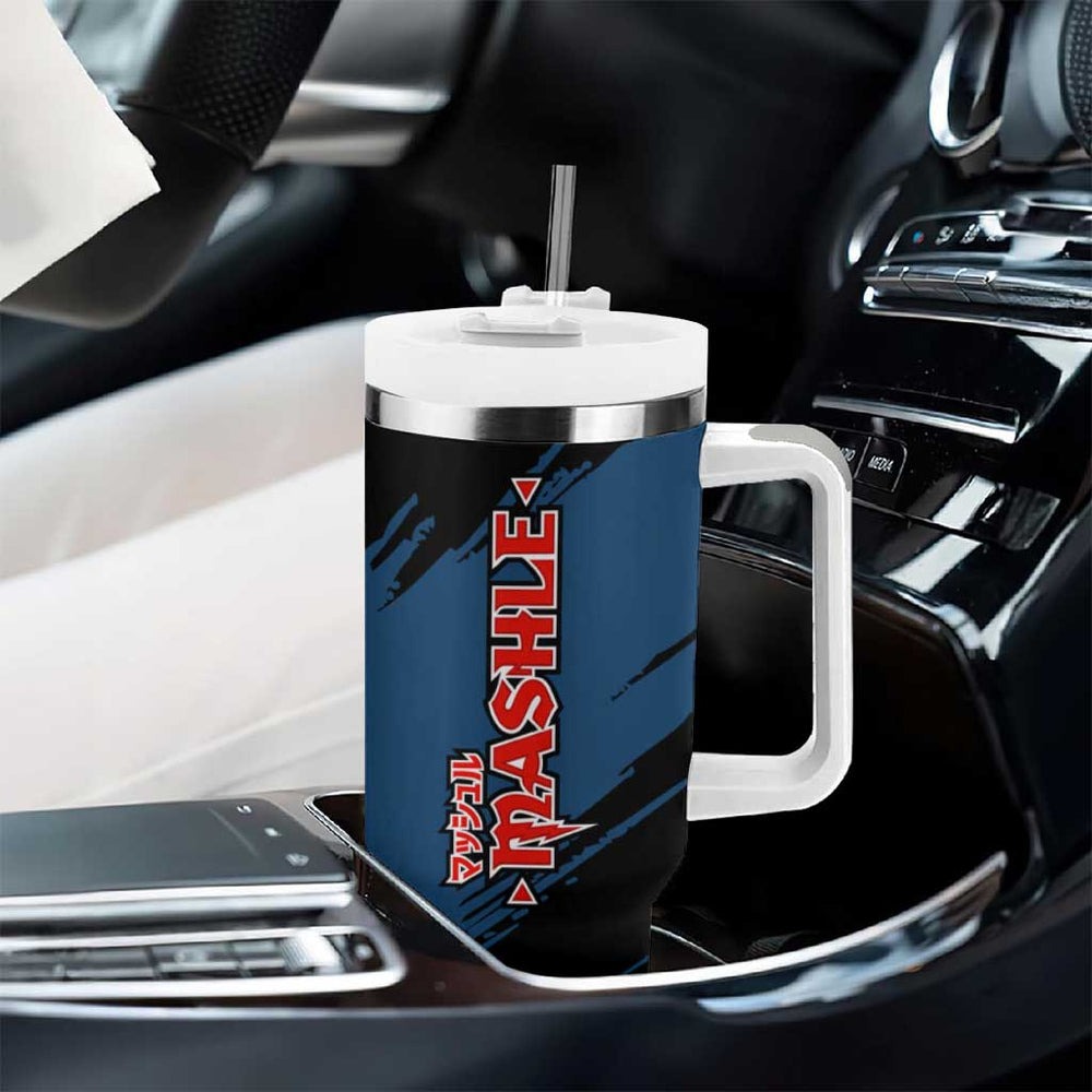 Lance Crown - Magic And Muscles Tumbler With Handle Anime Style TS04 Lance Crown - Magic And Muscles Tumbler With Handle Anime Style TS04