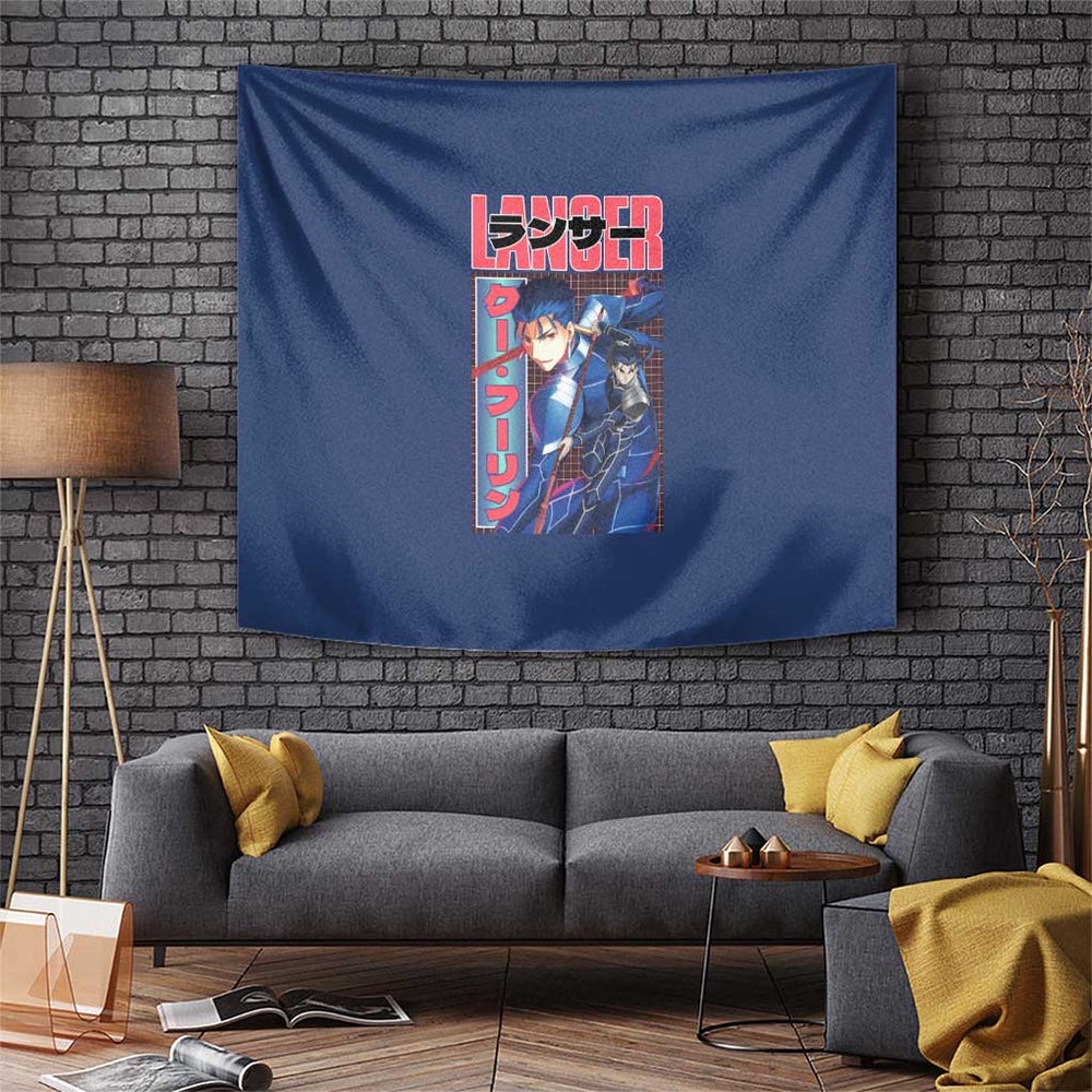 Lancer Fate Stay Night Unlimited Blade Works Tumbler With Handle Anime Style TS04 Lancer Fate Stay Night Unlimited Blade Works Tumbler With Handle Anime Style TS04