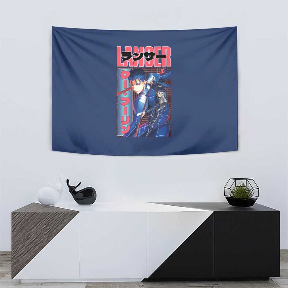 Lancer Fate Stay Night Unlimited Blade Works Tumbler With Handle Anime Style TS04 Lancer Fate Stay Night Unlimited Blade Works Tumbler With Handle Anime Style TS04