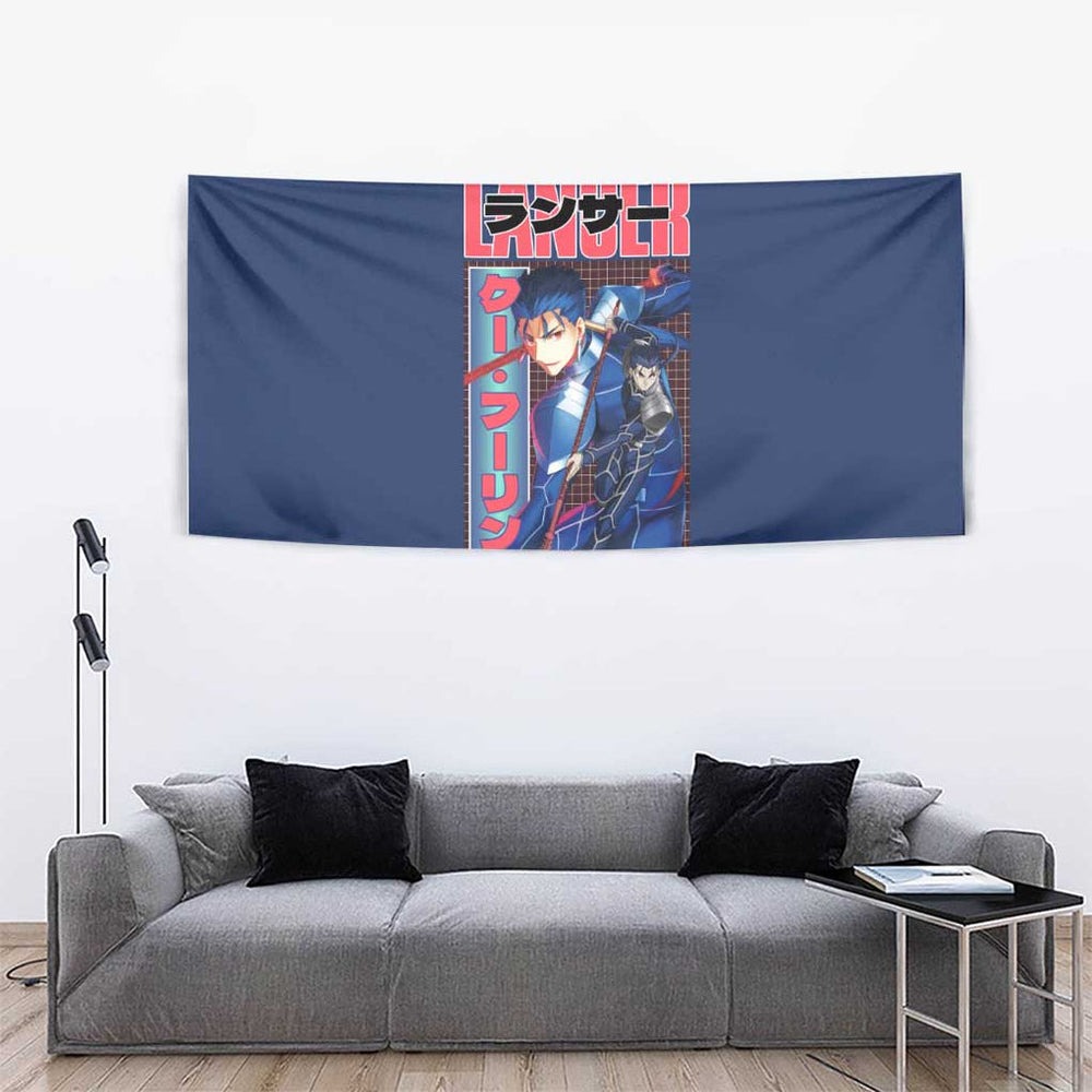 Lancer Fate Stay Night Unlimited Blade Works Tumbler With Handle Anime Style TS04 Lancer Fate Stay Night Unlimited Blade Works Tumbler With Handle Anime Style TS04