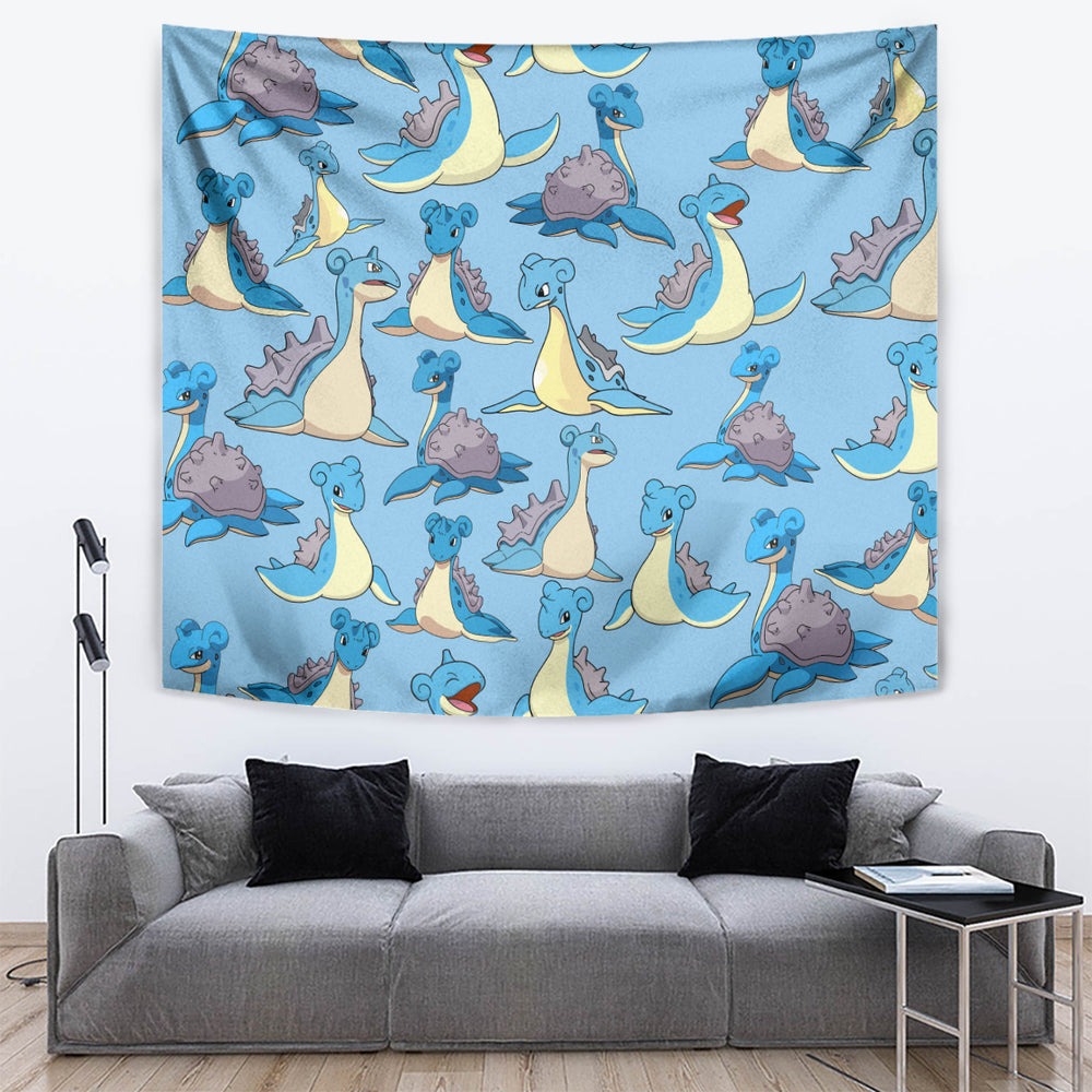 Lapras Clothes Pattern Style Tapestry TS04 Lapras Clothes Pattern Style Tapestry TS04