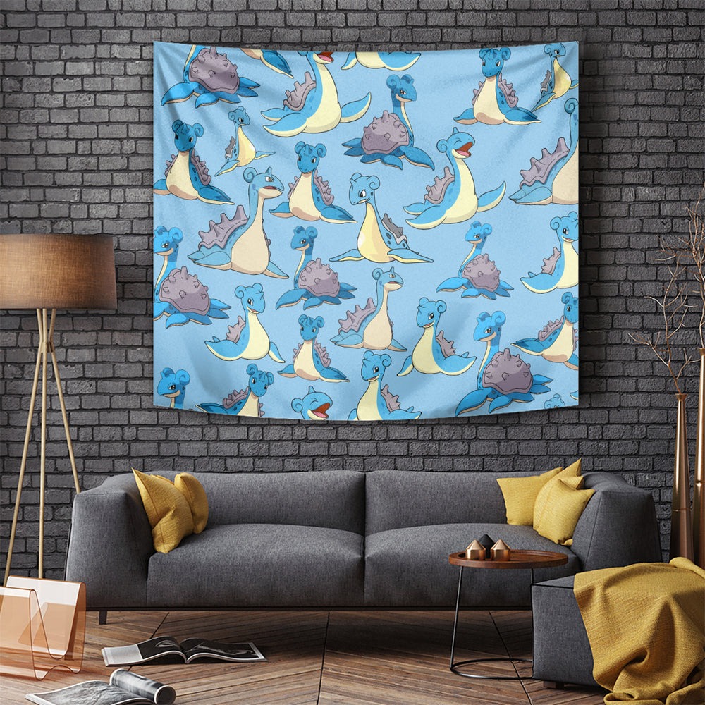 Lapras Clothes Pattern Style Tapestry TS04 Lapras Clothes Pattern Style Tapestry TS04