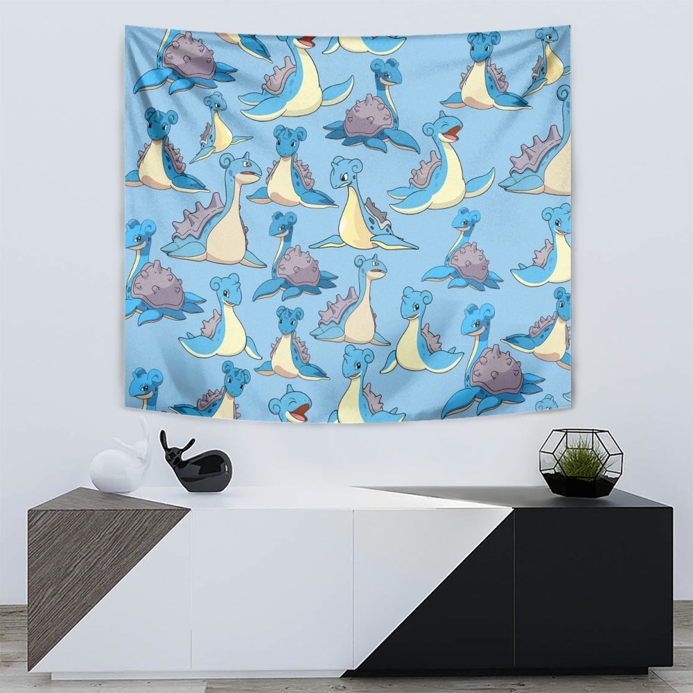 Lapras Clothes Pattern Style Tapestry TS04 Lapras Clothes Pattern Style Tapestry TS04