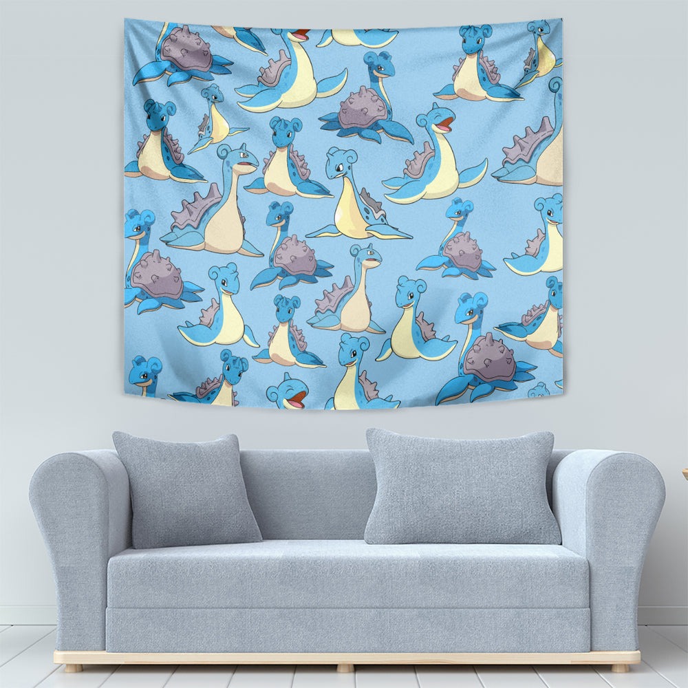 Lapras Clothes Pattern Style Tapestry TS04 Lapras Clothes Pattern Style Tapestry TS04