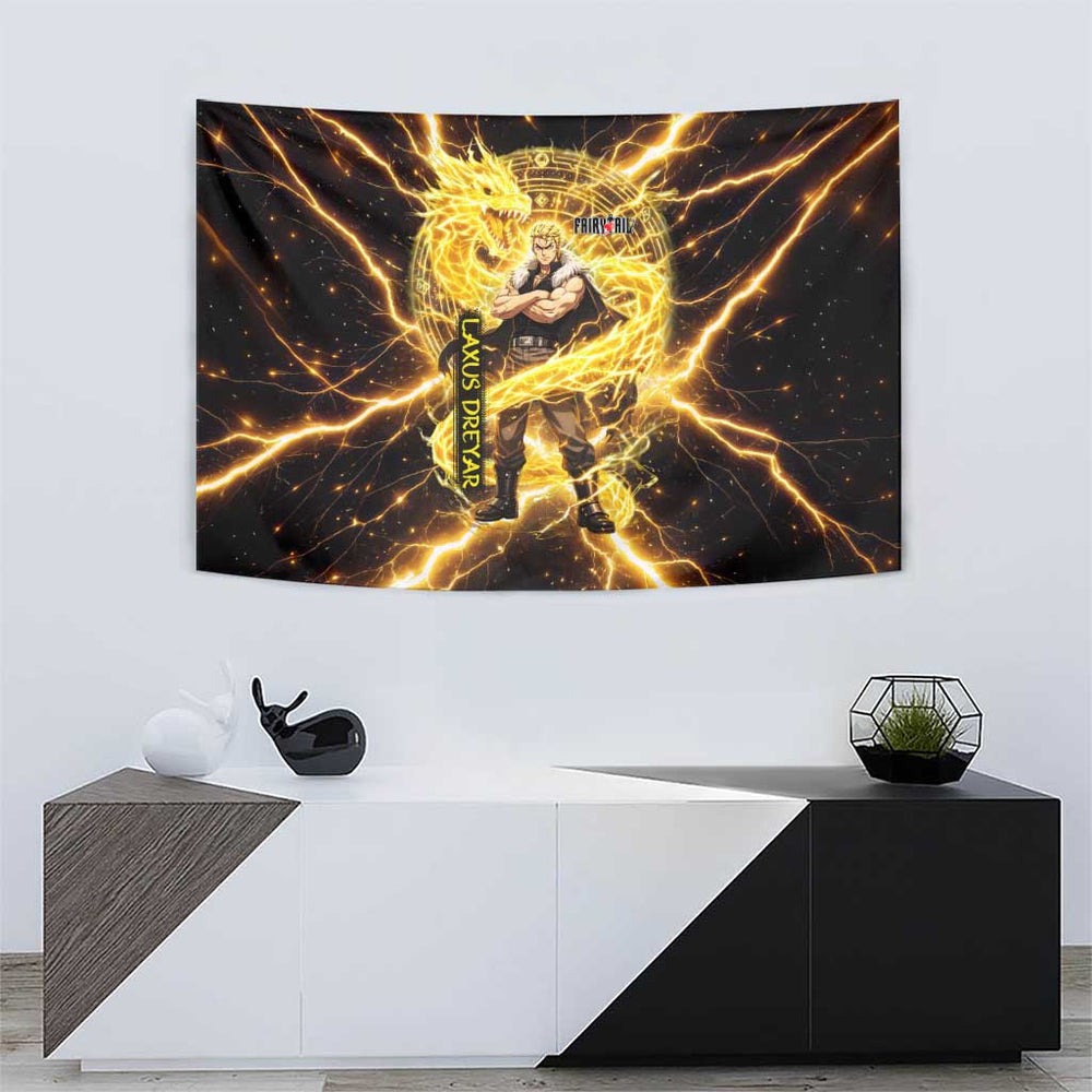 Laxus Dreyar - Fairy Tail Tumbler With Handle Anime Style TS04 Laxus Dreyar - Fairy Tail Tumbler With Handle Anime Style TS04