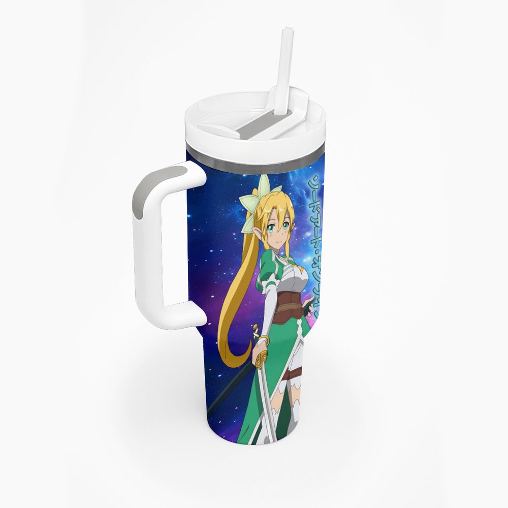 Leafa Tumbler With Handle Sword Art Galaxy Style TS04