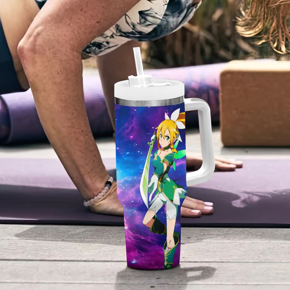 Leafa Tumbler With Handle Sword Art Galaxy Style TS04