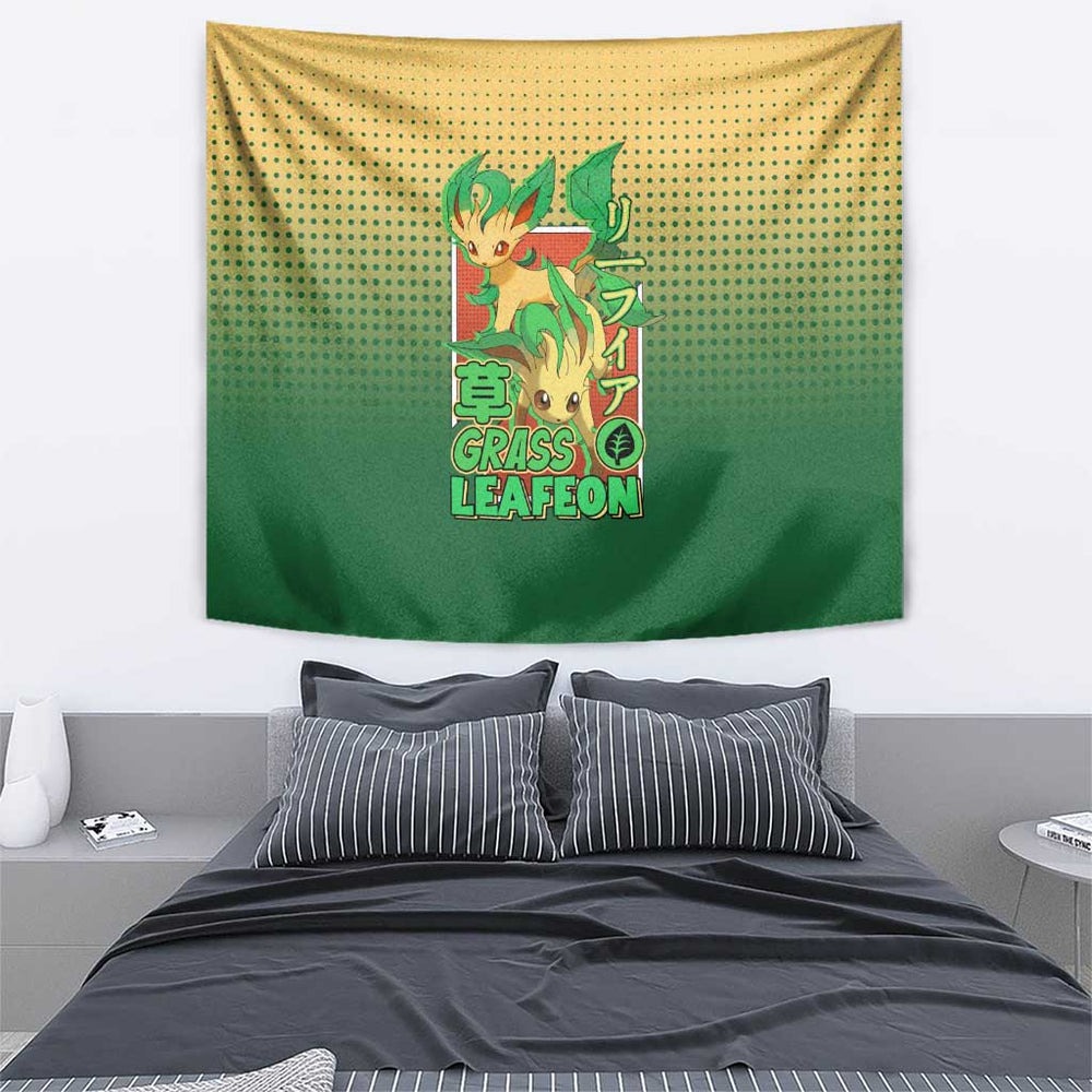 Leafeon from Poké Tapestry with Grass Type Power and Nature Design TS04 Leafeon from Poké Tapestry with Grass Type Power and Nature Design TS04