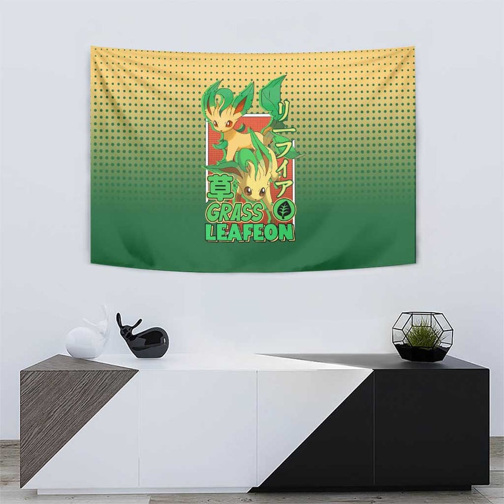 Leafeon from Poké Tapestry with Grass Type Power and Nature Design TS04 Leafeon from Poké Tapestry with Grass Type Power and Nature Design TS04