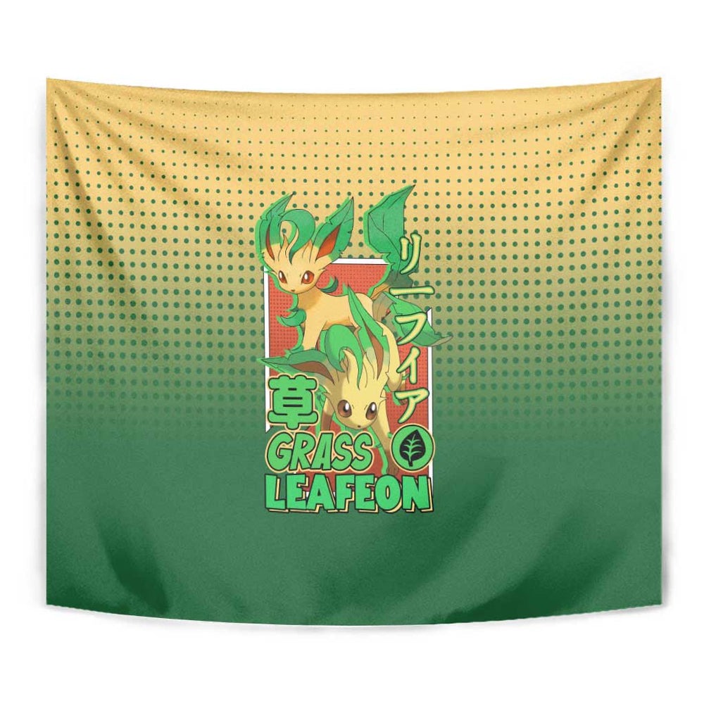 Leafeon from Poké Tapestry with Grass Type Power and Nature Design TS04 Leafeon from Poké Tapestry with Grass Type Power and Nature Design TS04